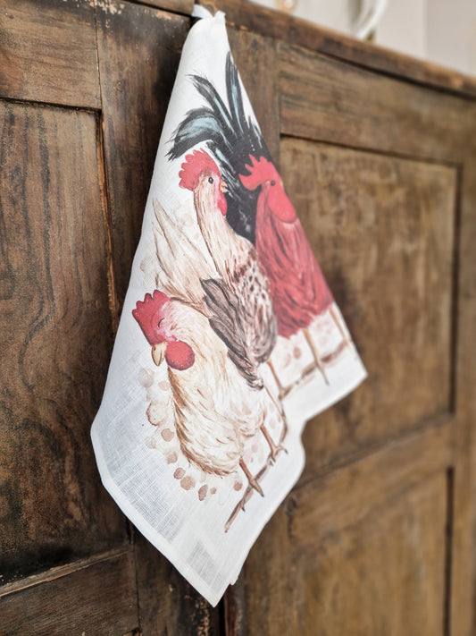 Handduk - Höns