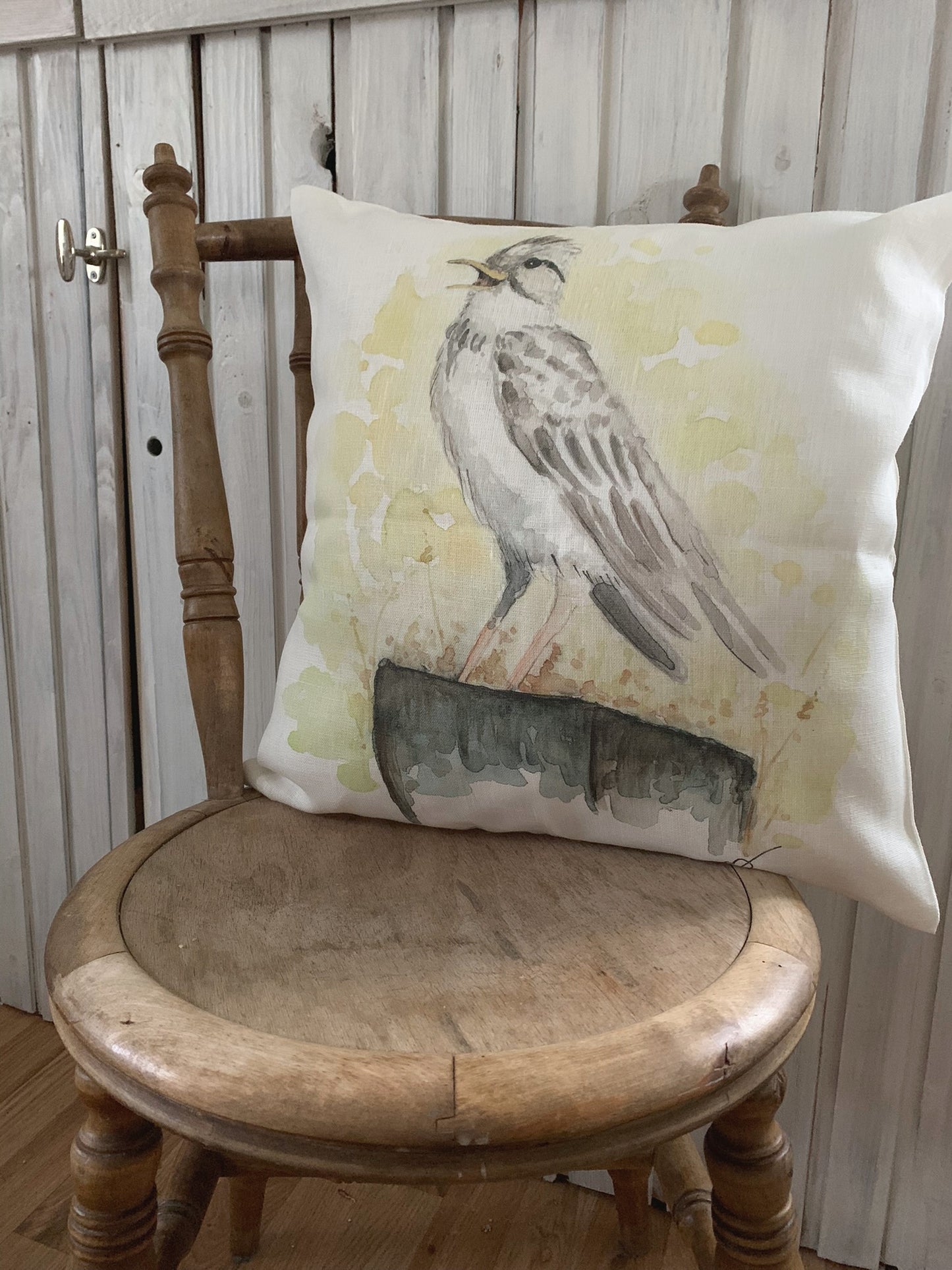 Kuddfodral - Sånglärka 45x45cm