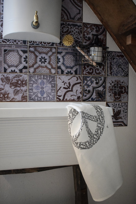 Handduk - Peace Cows