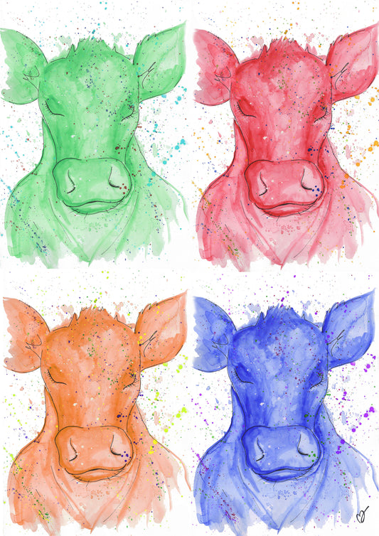 Pop Art Cows