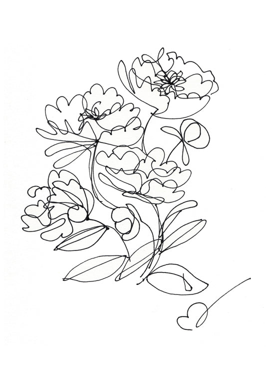 Line Art Pion